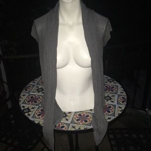 Grey short sleeve cami